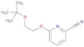 6-[2-(TERT-BUTOXY)ETHOXY]PYRIDINE-2-CARBONITRILE