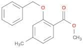 Methyl 2-(Benzyloxy)-4-methylbenzoate
