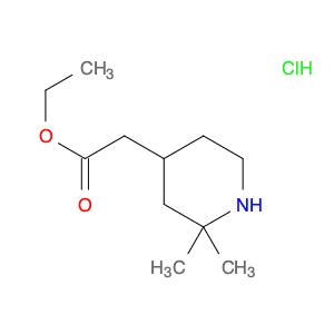 Ethyl 2-(2,2-dimethylpiperidin-4-yl)acetate hydrochloride