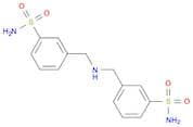 3-(([(3-Sulfamoylphenyl)methyl]amino)methyl)benzene-1-sulfonamide