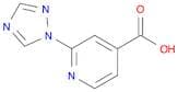 2-(1H-1,2,4-Triazol-1-yl)pyridine-4-carboxylic acid