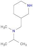 Methyl(piperidin-3-ylmethyl)propan-2-ylamine