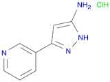 5-(Pyridin-3-yl)-1H-pyrazol-3-amine hydrochloride