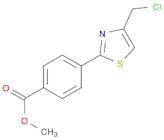 Methyl 4-[4-(chloromethyl)-1,3-thiazol-2-yl]benzoate