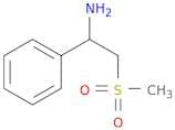 BENZENEMETHANAMINE, A-[(METHYLSULFONYL)METHYL]-