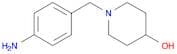 1-[(4-aminophenyl)methyl]piperidin-4-ol