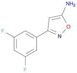 3-(3,5-DIFLUOROPHENYL)-1,2-OXAZOL-5-AMINE