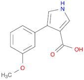 4-(3-Methoxyphenyl)-1H-pyrrole-3-carboxylic acid