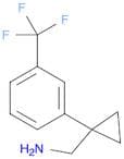 {1-[3-(Trifluoromethyl)phenyl]cyclopropyl}methanamine