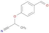 2-(4-Formylphenoxy)propanenitrile