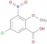 5-Chloro-2-methoxy-3-nitrobenzoic acid