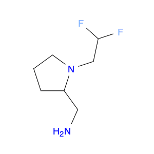 [1-(2,2-DIFLUOROETHYL)PYRROLIDIN-2-YL]METHANAMINE
