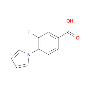 3-Fluoro-4-(1H-pyrrol-1-yl)benzoic acid