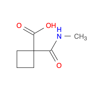 1-(Methylcarbamoyl)cyclobutane-1-carboxylic acid