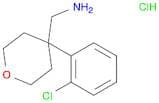 [4-(2-Chlorophenyl)oxan-4-yl]methanamine hydrochloride