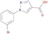 1-(3-Bromophenyl)-1H-pyrazole-4-carboxylic acid