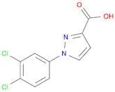1-(3,4-Dichlorophenyl)-1H-pyrazole-3-carboxylic acid