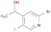 1-(2-Bromo-5-fluoropyridin-4-yl)ethan-1-ol