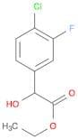Ethyl 2-(4-chloro-3-fluorophenyl)-2-hydroxyacetate
