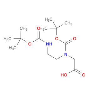 2-{[(tert-butoxy)carbonyl](2-{[(tert-butoxy)carbonyl]amino}ethyl)amino}acetic acid