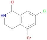 5-bromo-7-chloro-1,2,3,4-tetrahydroisoquinolin-1-one