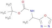 tert-butyl N-[1-(1,3,4-oxadiazol-2-yl)ethyl]carbamate