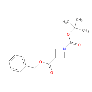 3-benzyl 1-tert-butyl azetidine-1,3-dicarboxylate