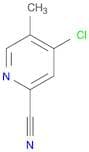 4-Chloro-5-methylpicolinonitrile