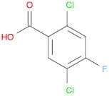 2,5-Dichloro-4-fluorobenzoic acid