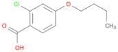 4-Butoxy-2-chlorobenzoic acid
