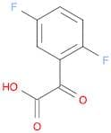 2-(2,5-difluorophenyl)-2-oxoacetic acid