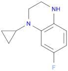 1-Cyclopropyl-7-fluoro-1,2,3,4-tetrahydroquinoxaline
