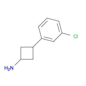 3-(3-chlorophenyl)cyclobutan-1-amine