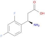 (3R)-3-AMINO-3-(2,4-DIFLUOROPHENYL)PROPANOIC ACID