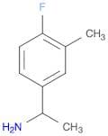 1-(4-Fluoro-3-methylphenyl)ethan-1-amine