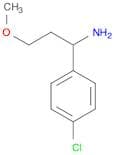 1-(4-Chlorophenyl)-3-methoxypropan-1-amine