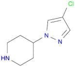 4-(4-Chloro-1H-pyrazol-1-yl)piperidine