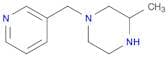 3-Methyl-1-(pyridin-3-ylmethyl)piperazine