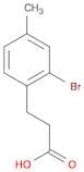 3-(2-Bromo-4-methylphenyl)propanoic acid