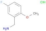 (5-Fluoro-2-methoxyphenyl)methanamine hydrochloride