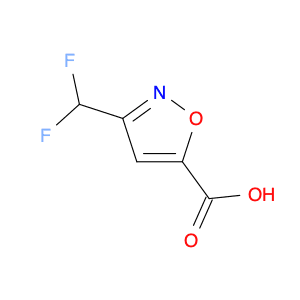 3-(difluoromethyl)-1,2-oxazole-5-carboxylic acid