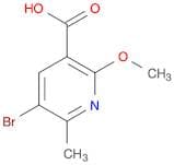 5-Bromo-2-methoxy-6-methylpyridine-3-carboxylic acid