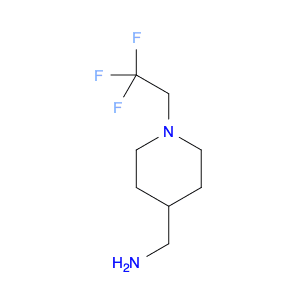 [1-(2,2,2-Trifluoroethyl)piperidin-4-yl]methanamine
