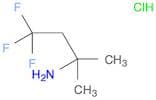 4,4,4-Trifluoro-2-methylbutan-2-amine hydrochloride