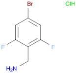 (4-Bromo-2,6-difluorophenyl)methanamine hydrochloride