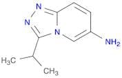 3-Isopropyl-[1,2,4]triazolo[4,3-a]pyridin-6-amine