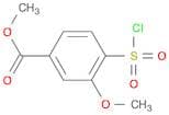 Methyl 4-(chlorosulfonyl)-3-methoxybenzoate