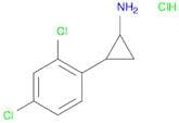 2-(2,4-dichlorophenyl)cyclopropan-1-amine hydrochloride