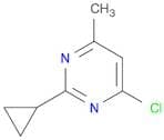 4-Chloro-2-cyclopropyl-6-methylpyrimidine