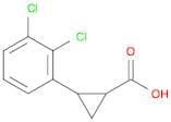 2-(2,3-Dichlorophenyl)cyclopropane-1-carboxylic acid